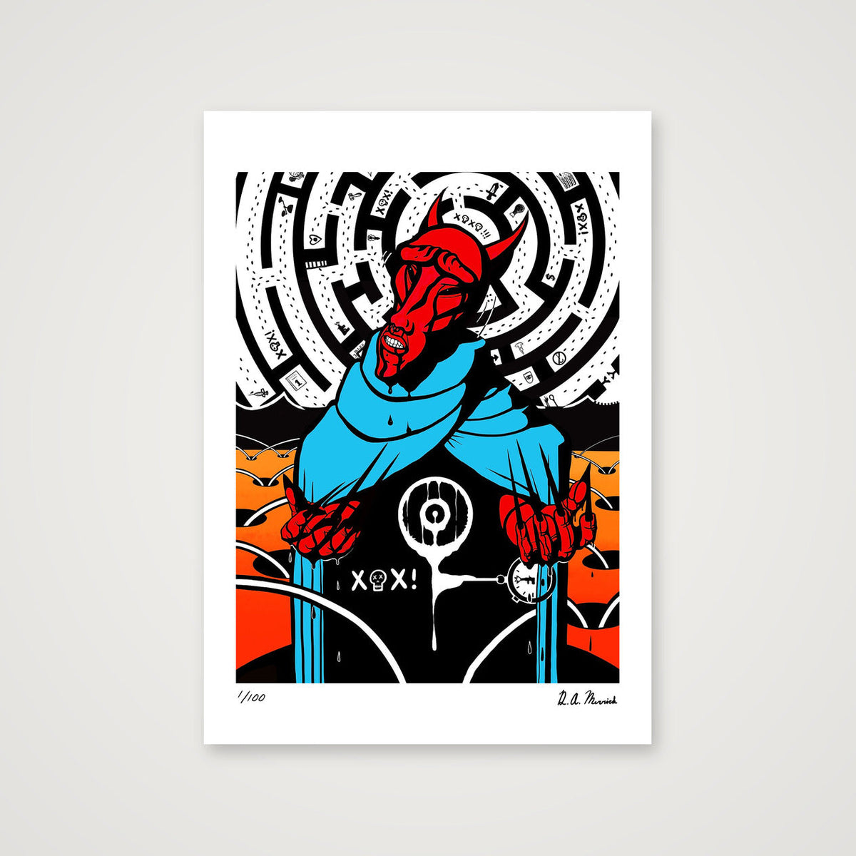 Pyrrhic victory — A4 (21×30cm, 8×12") Print only