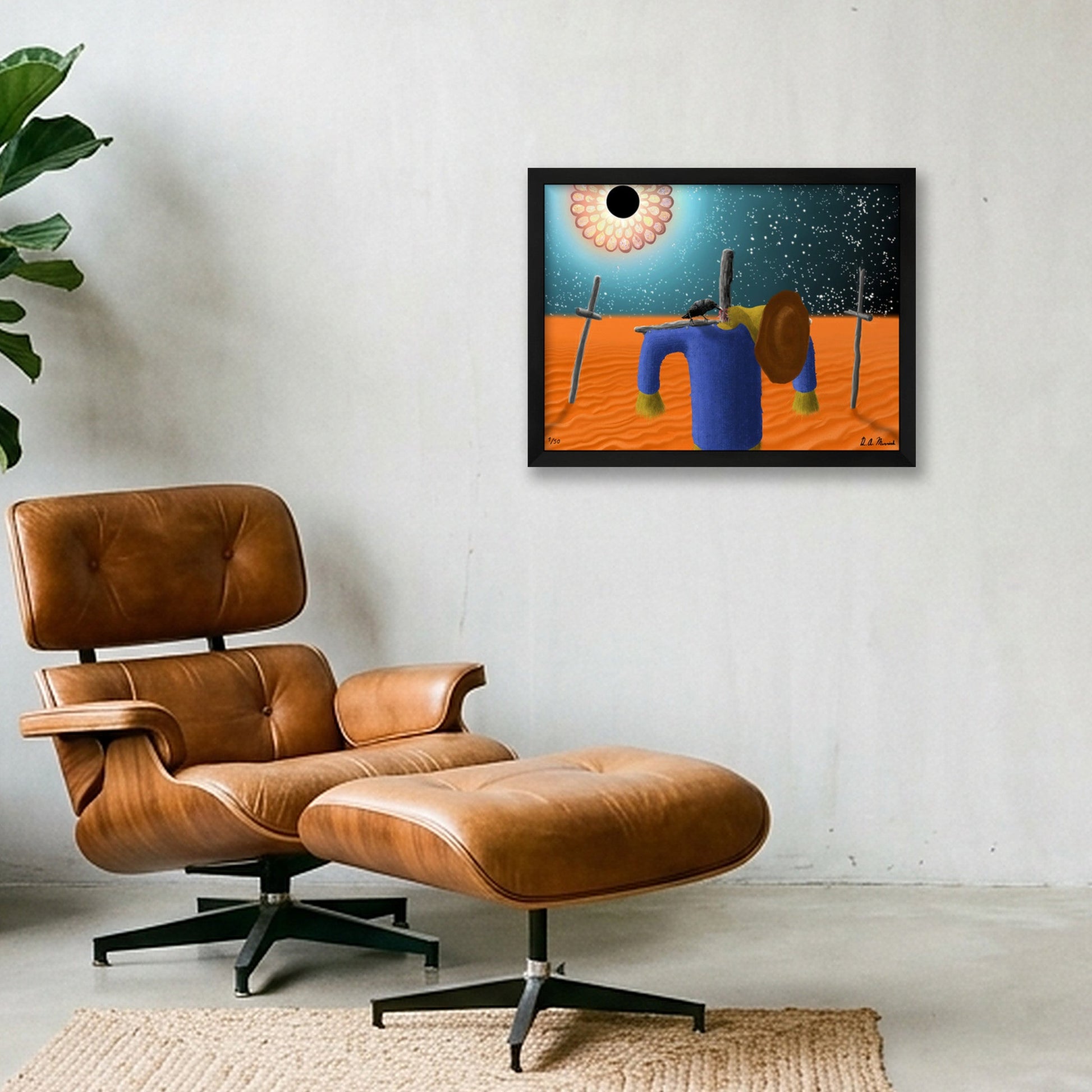 Axiology — 40×30cm, 16×12" Black Frame