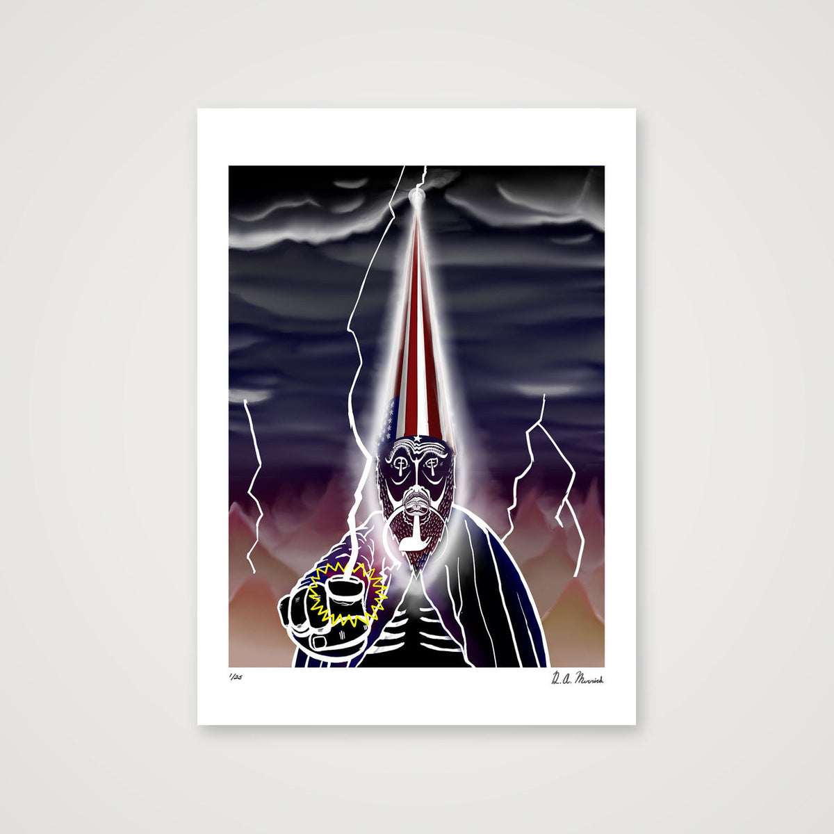 Magata — 42×59cm, 17×23" Print only