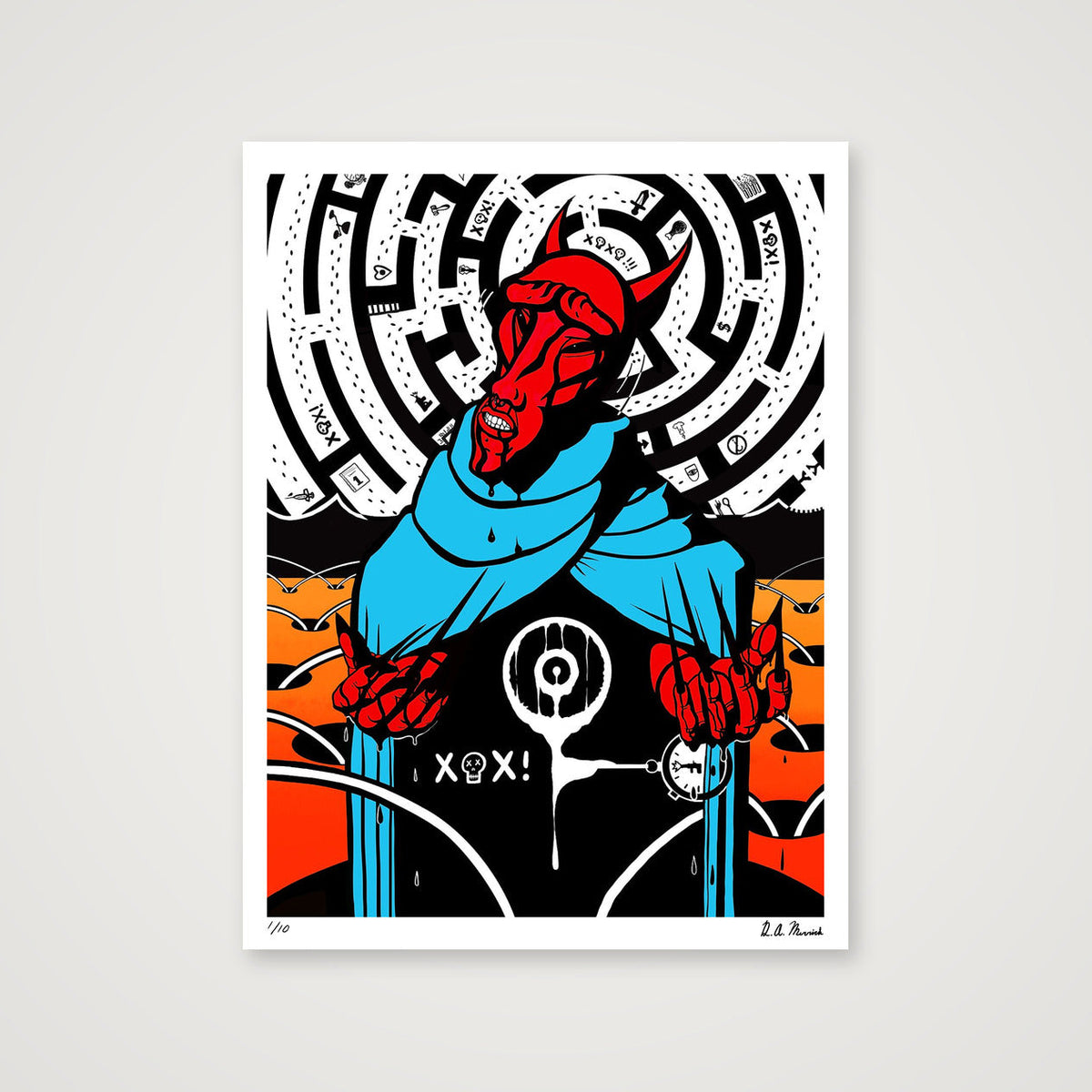 Pyrrhic victory — 60×80cm, 24×31" Print only