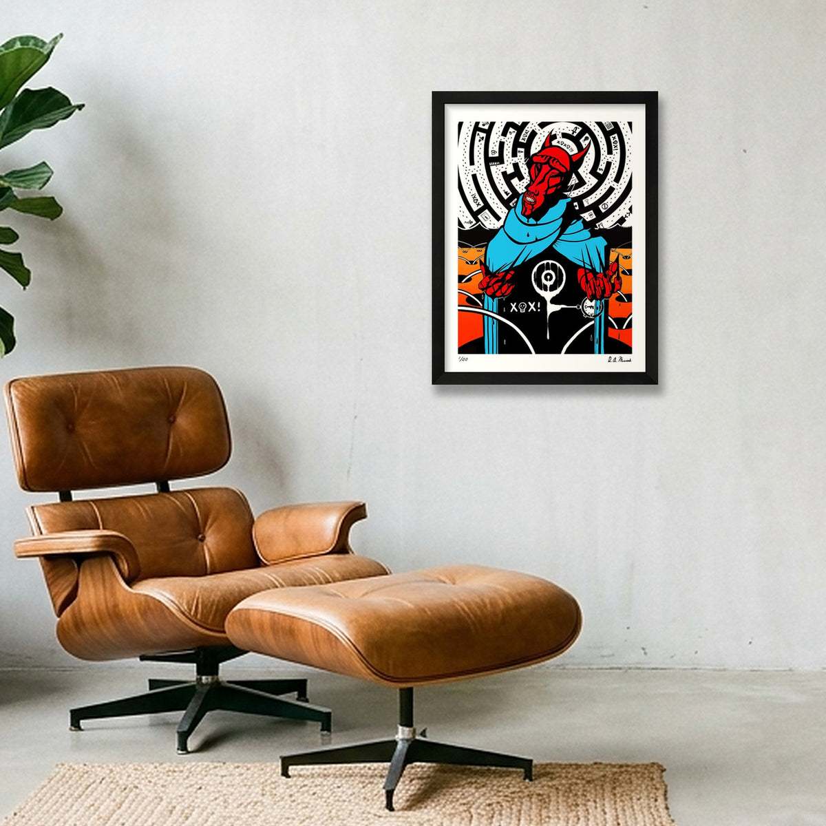 Pyrrhic victory — 30×40cm, 12×16" Black Frame