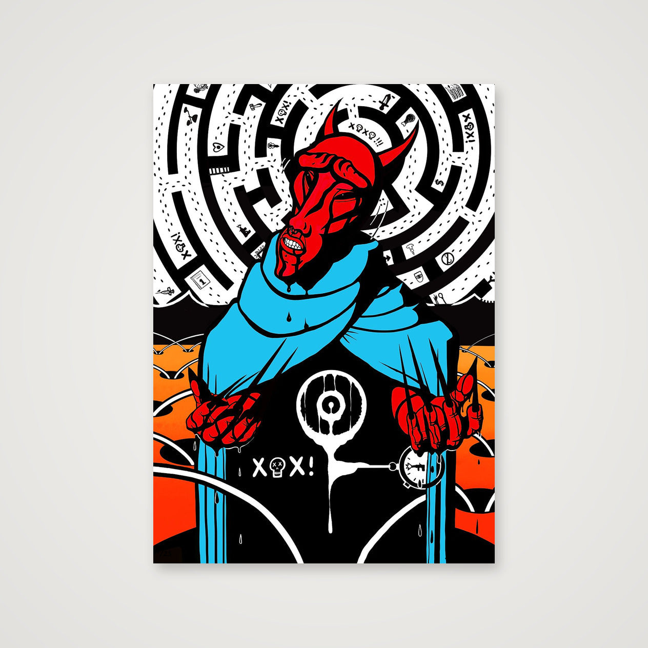 Pyrrhic victory — 42×59cm, 17×23" Print only