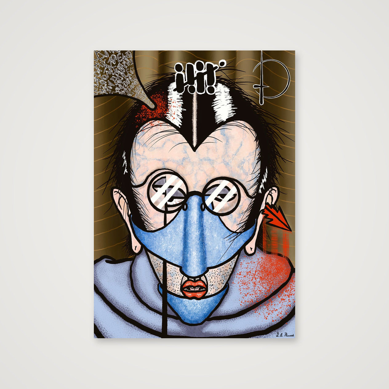 Jaded — 70×100cm, 28×39" Print only