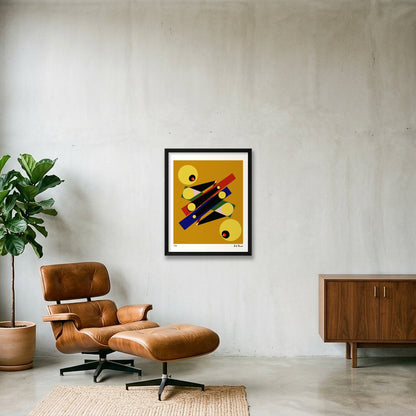 Inequality — 40×50cm, 16×20" Black Frame