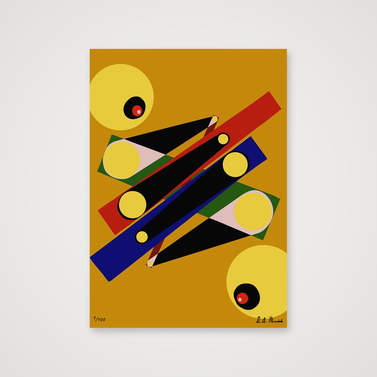 Inequality — A4 (21×30cm, 8×12") Print only