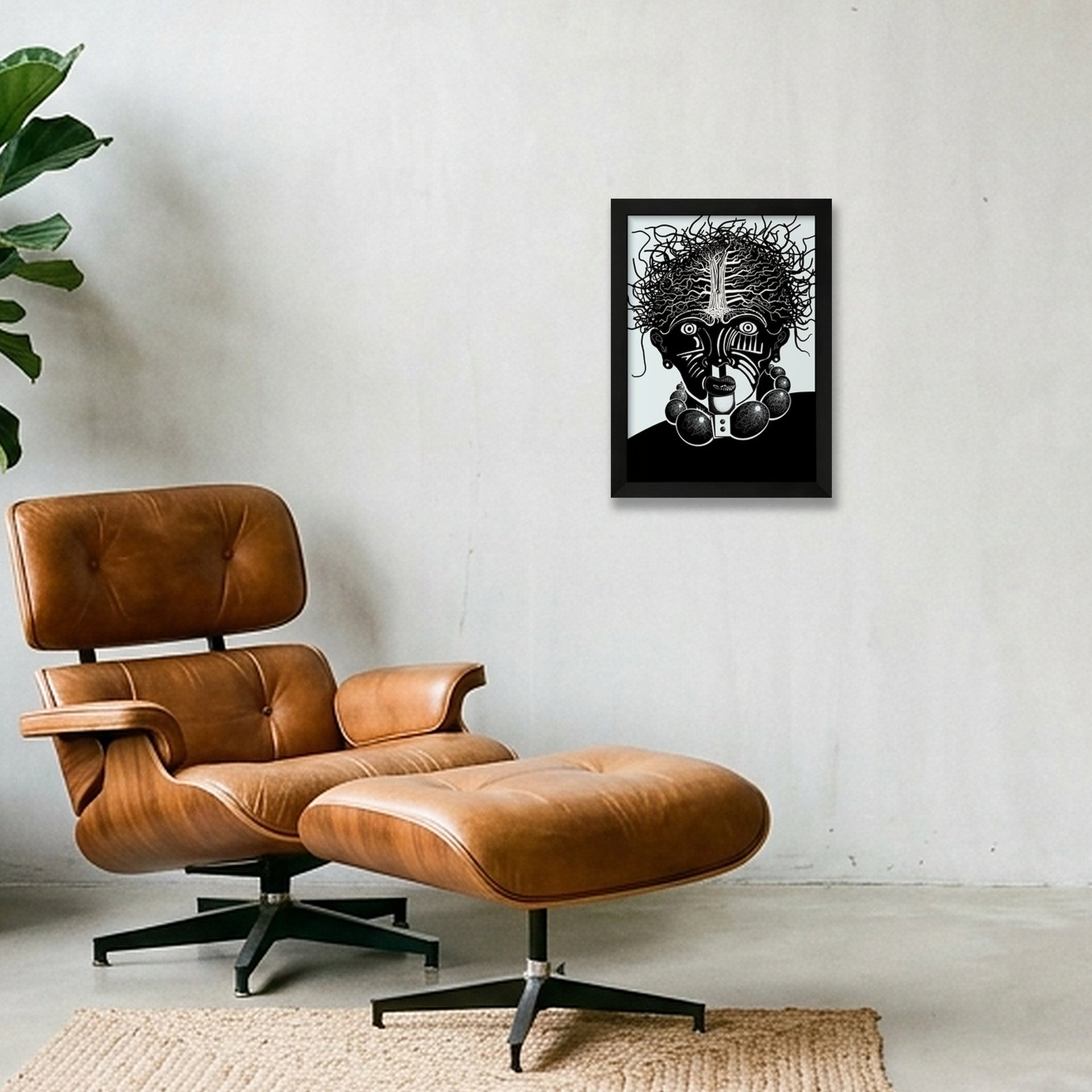Without and Wanting — A4 (21×30cm, 8×12") Black Frame