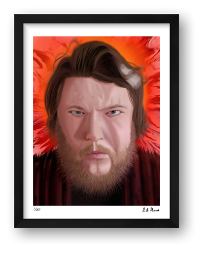 Artist Portrait — framed