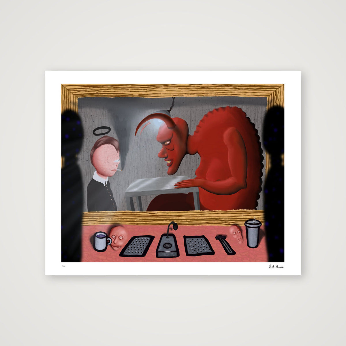 The Lynching — 35×28cm, 14×11" Print only