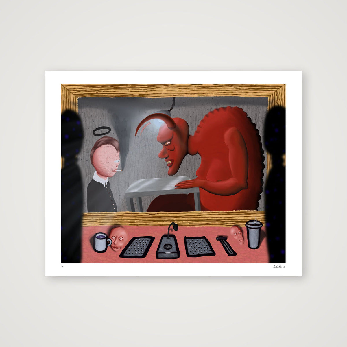 The Lynching — 50×40cm, 20×16" Print only