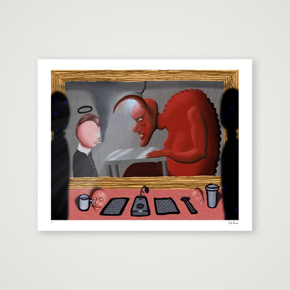 The Lynching — 50×40cm, 20×16" Print only