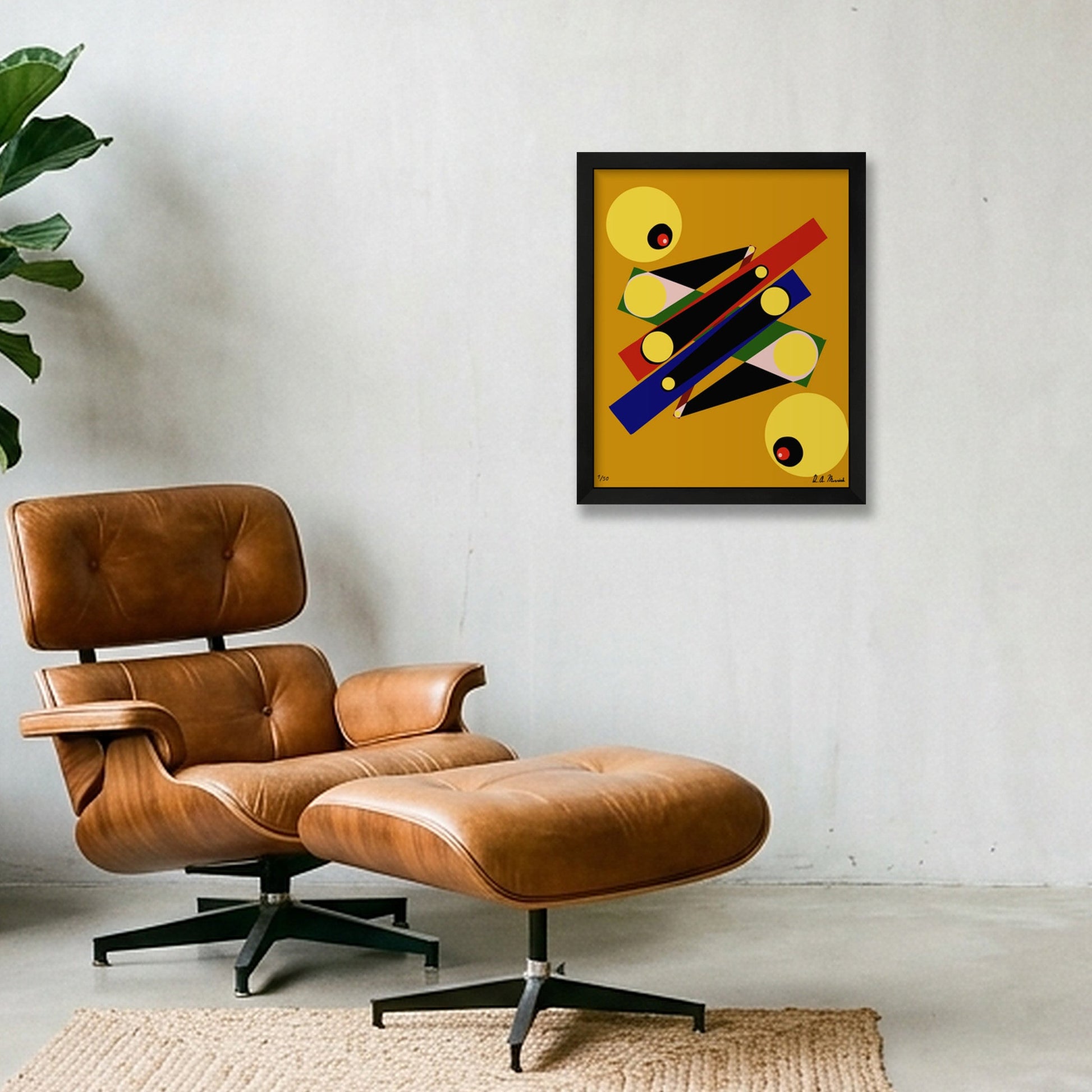 Inequality — 28×35cm, 11×14" Black Frame