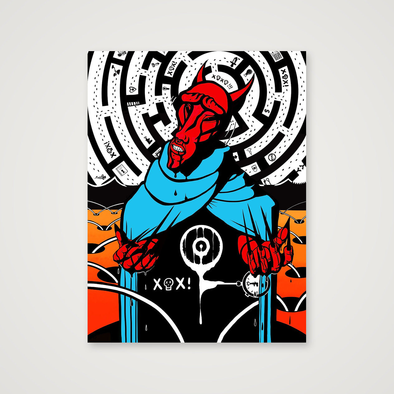 Pyrrhic victory — 60×80cm, 24×31" Print only