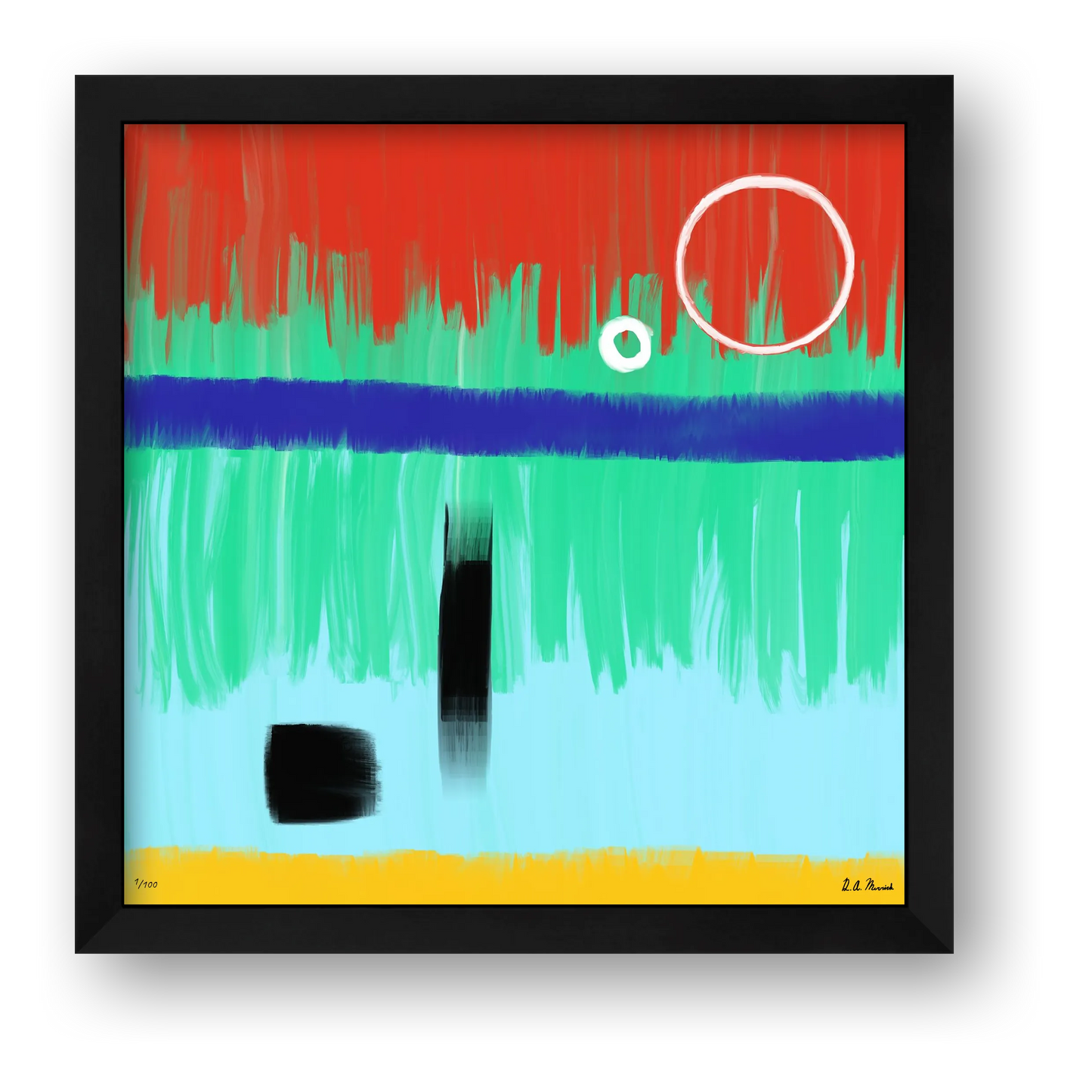 Murder on the Marshes — framed
