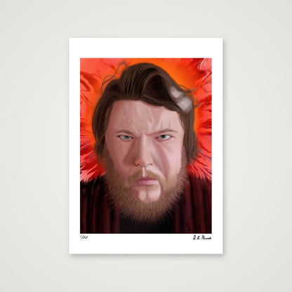 Artist Portrait — 42×59cm, 17×23" Print only