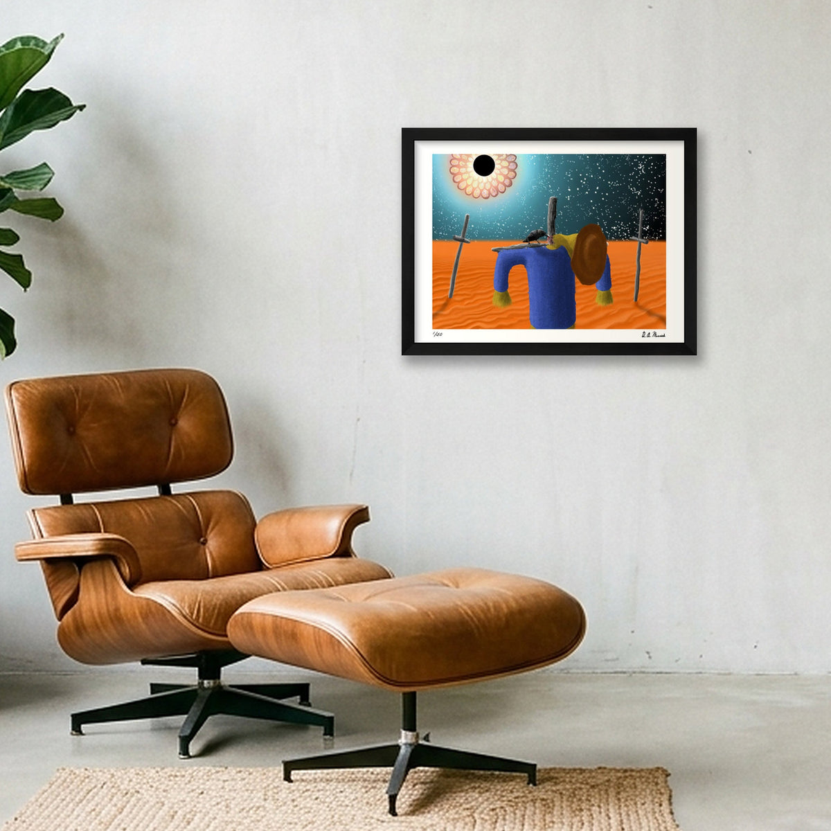 Axiology — 40×30cm, 16×12" Black Frame