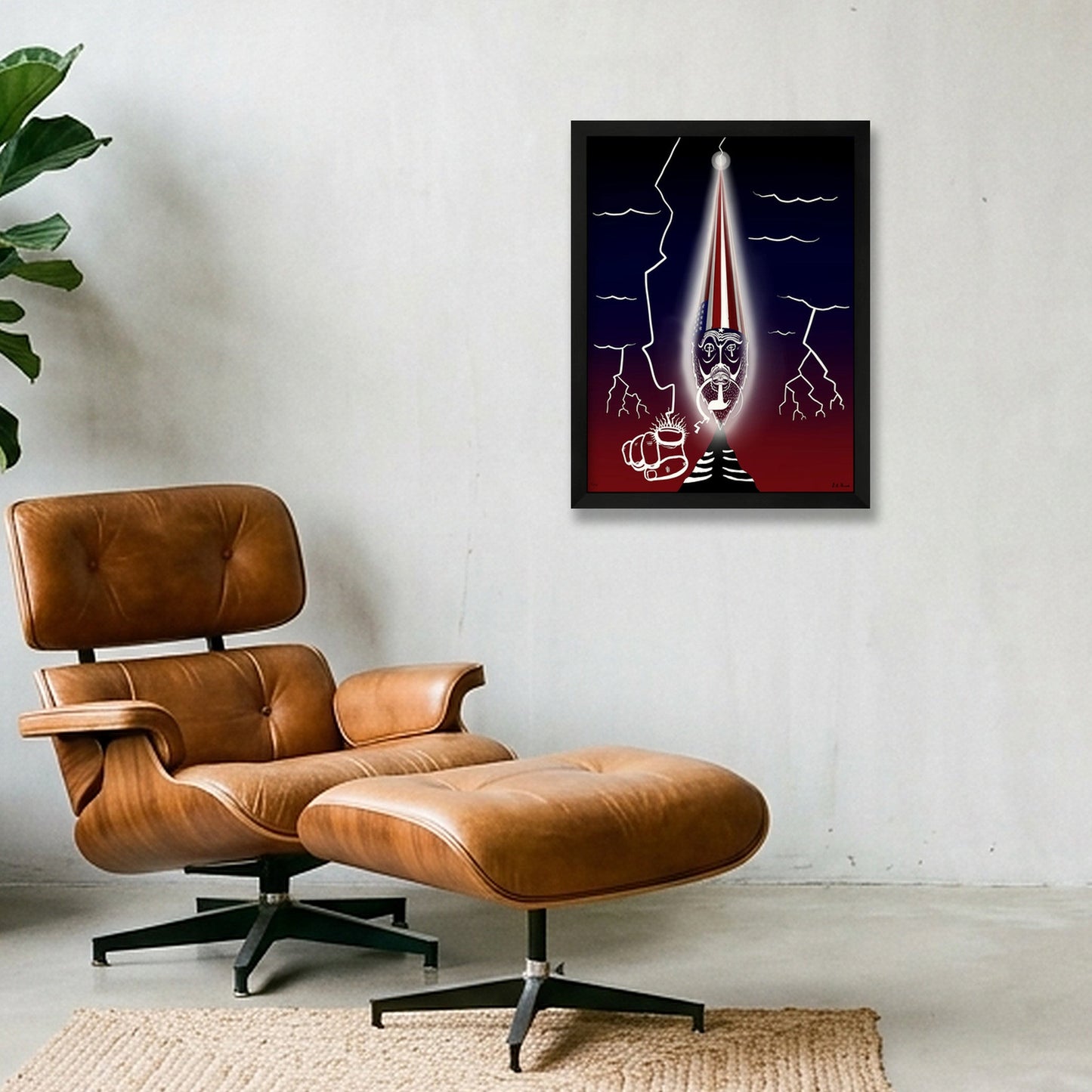 I'm in love with your body — 30×40cm, 12×16" Black Frame