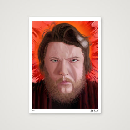 Artist Portrait — 60×80cm, 24×31" Print only