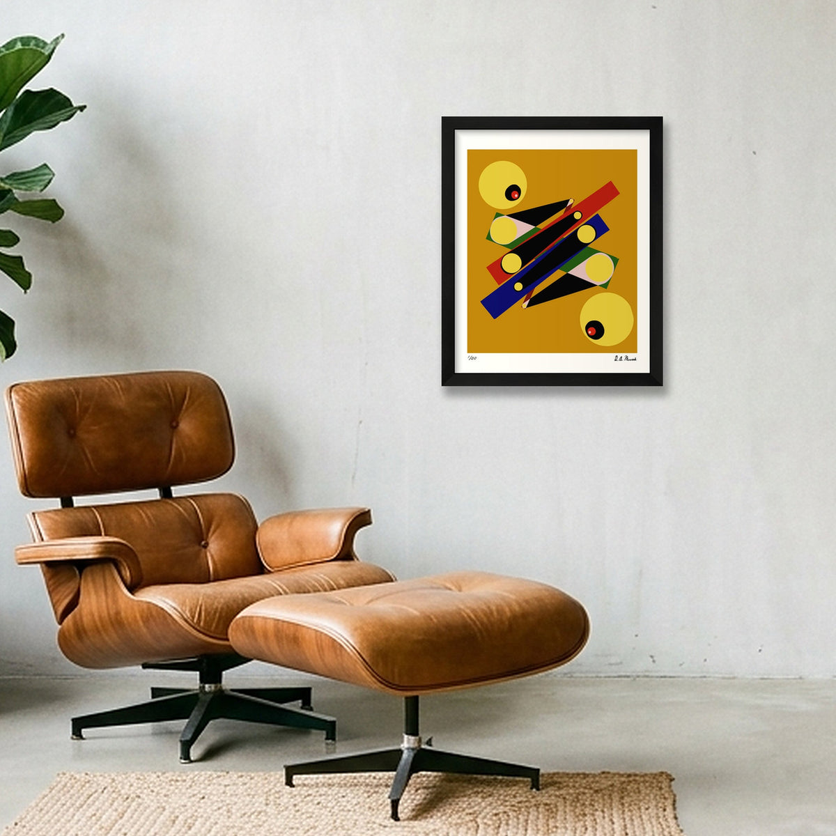 Inequality — 28×35cm, 11×14" Black Frame