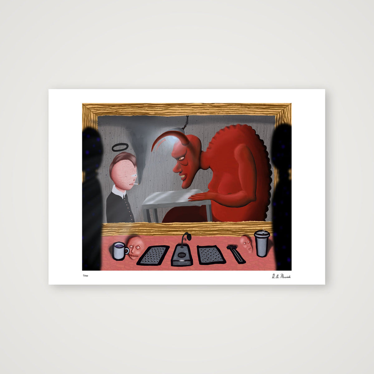 The Lynching — A4 (30×21cm, 12×8") Print only