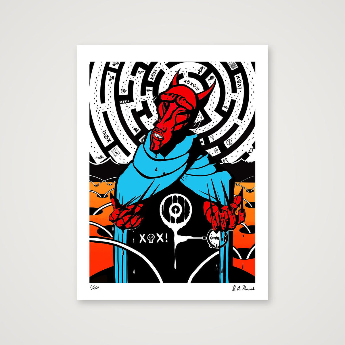 Pyrrhic victory — 30×40cm, 12×16" Print only