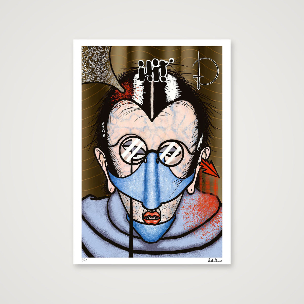 Jaded — 70×100cm, 28×39" Print only