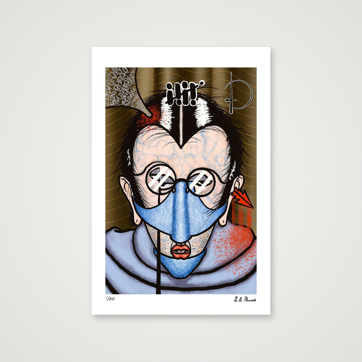 Jaded — 30×45cm, 12×18" Print only