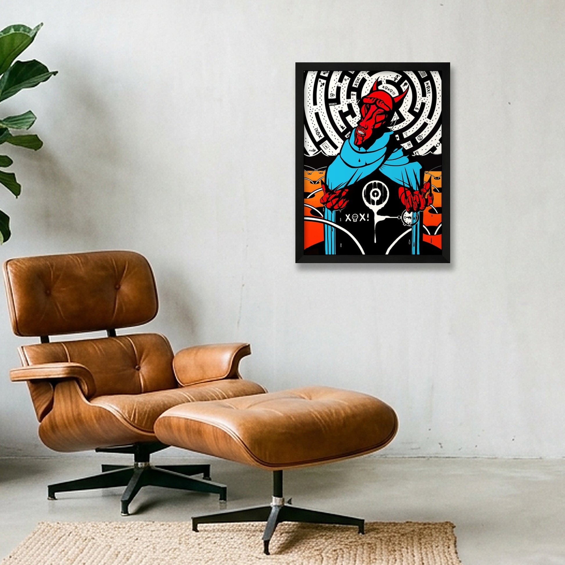 Pyrrhic victory — 30×40cm, 12×16" Black Frame