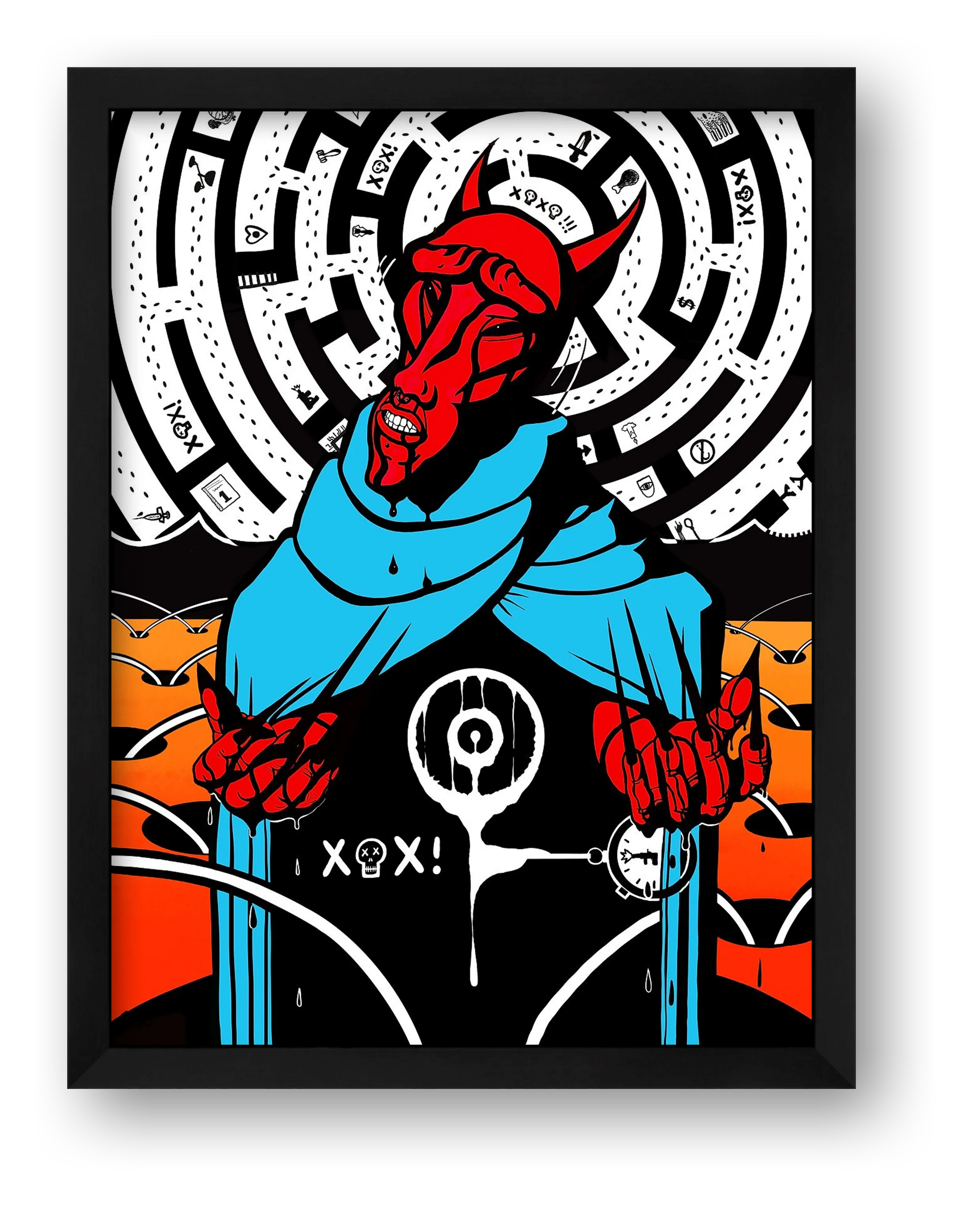 Pyrrhic victory — framed