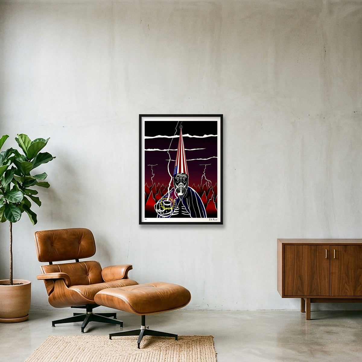 Apocalypse Now — 60×80cm, 24×31" Black Frame
